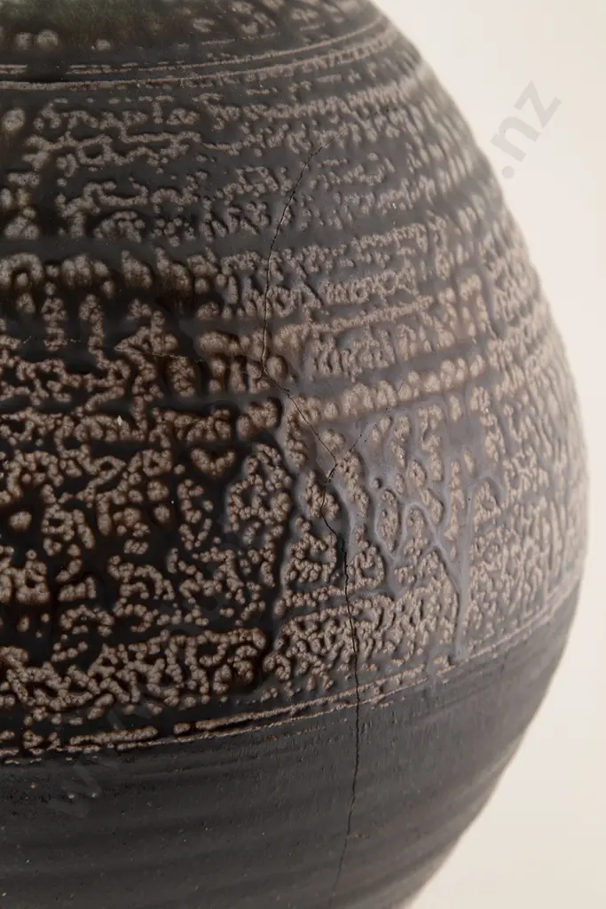 Mirek Smisek Large Salt Glaze Floor Vase Image 1++