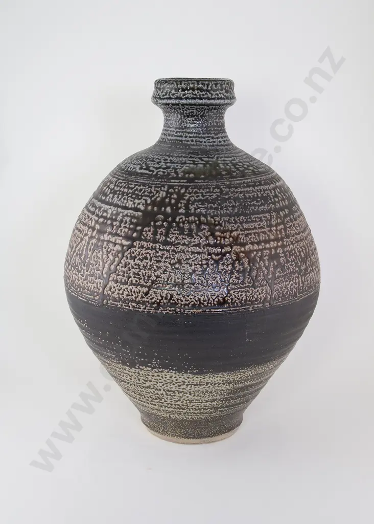 Mirek Smisek Large Salt Glaze Floor Vase Image 1++