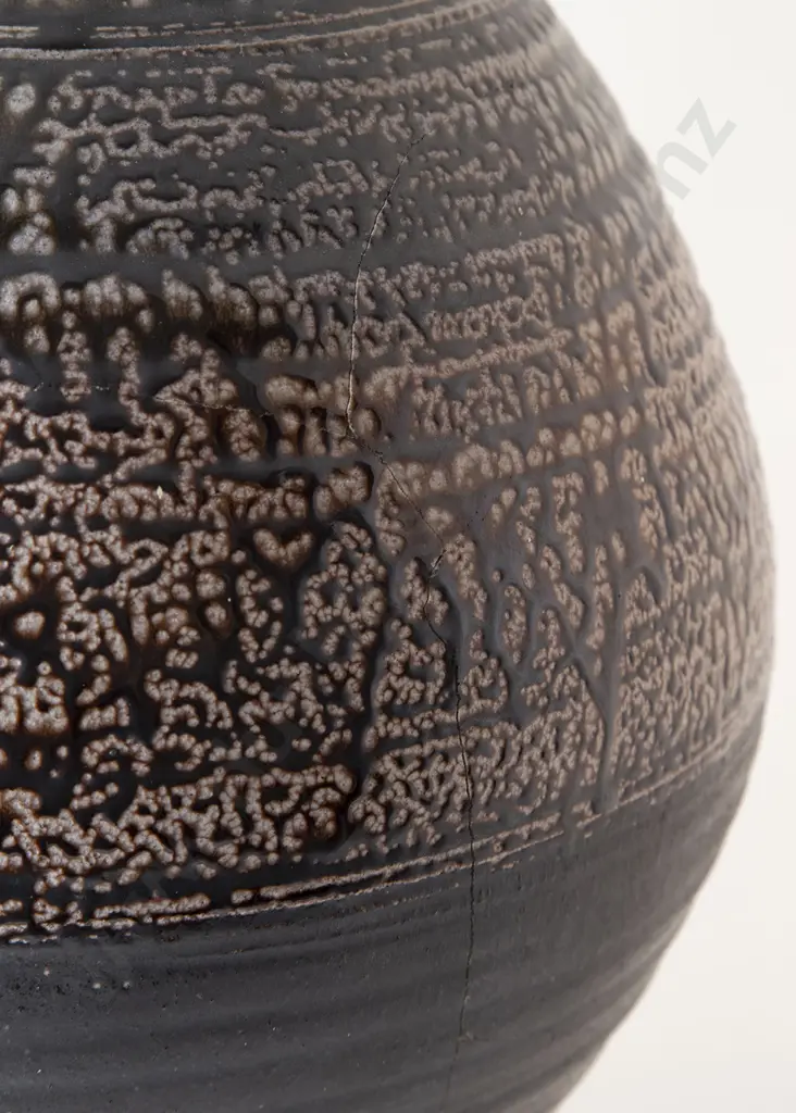 Mirek Smisek Large Salt Glaze Floor Vase Image 1++