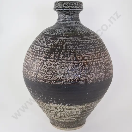 Mirek Smisek Large Salt Glaze Floor Vase