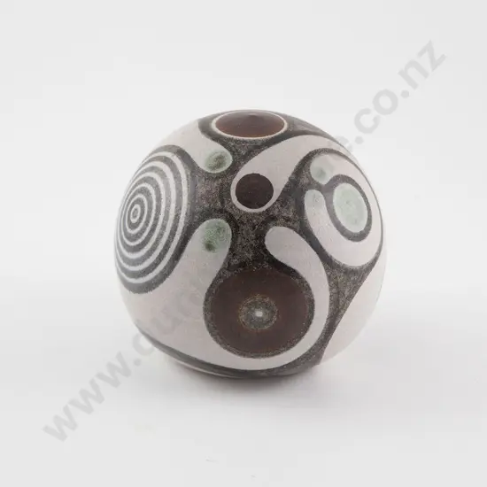 Anneke Borren Hand-Painted Orb