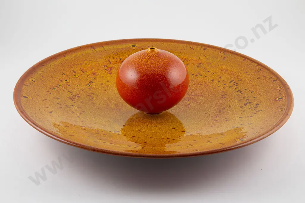Graham Ambrose Large Porcelain Sunglaze Charger Image 1++