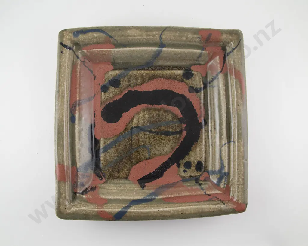 Doreen Blumhardt Square Footed Platter Image 1++