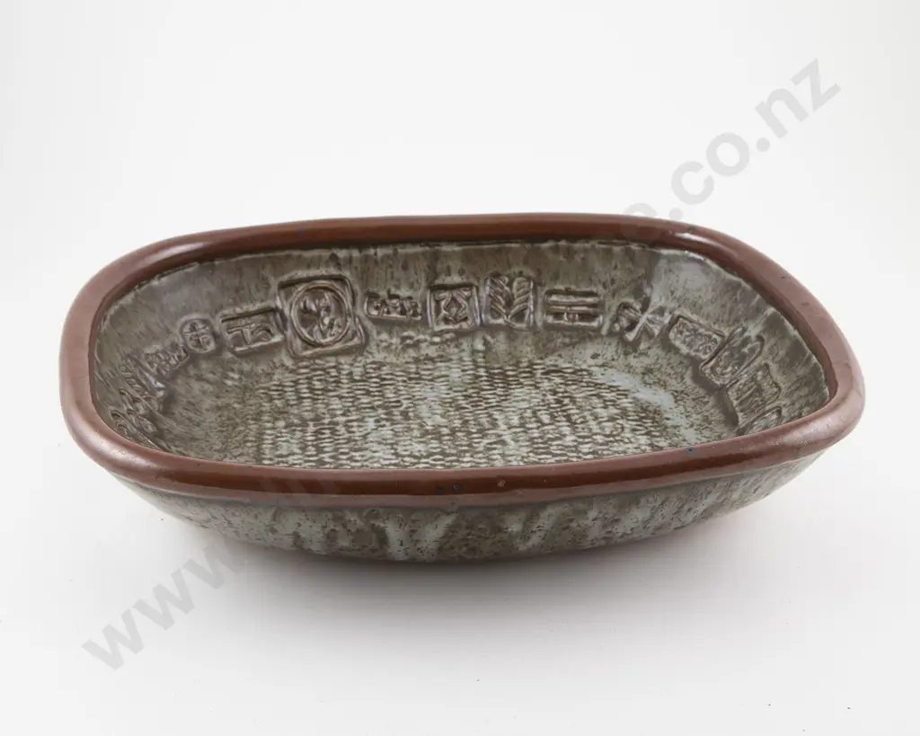Len Castle Large Rectangular Platter Image 1++