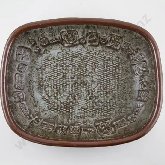 Len Castle Large Rectangular Platter