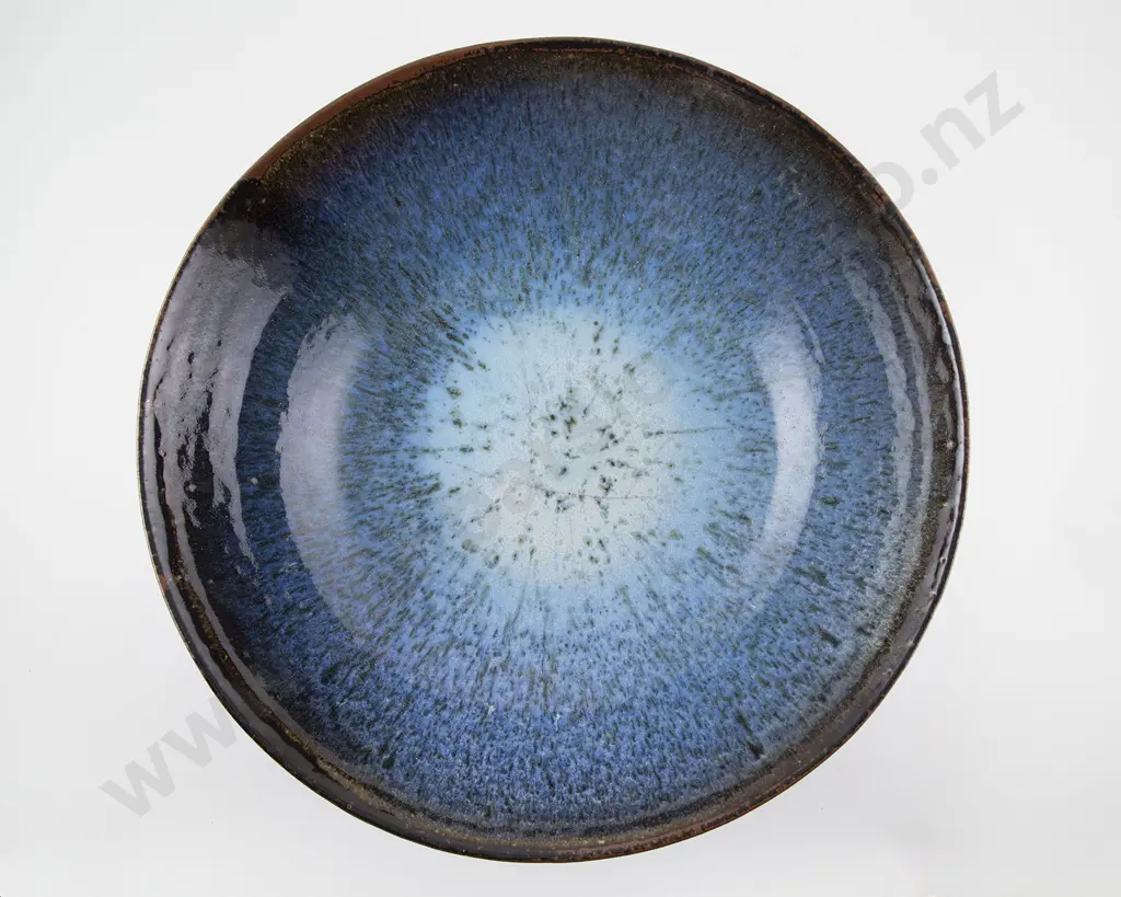 Len Castle Large Tenmoku Jun Glaze Bowl Image 1++