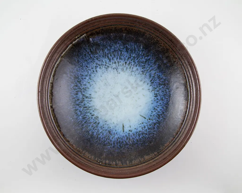 Len Castle Tenmoku Jun Glaze Bowl Image 1++