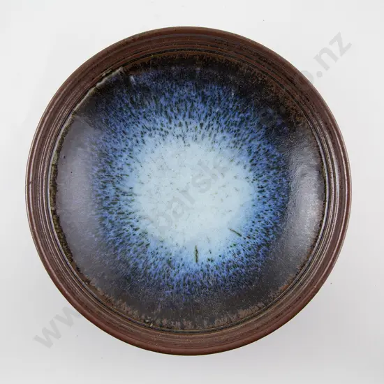 Len Castle Tenmoku Jun Glaze Bowl
