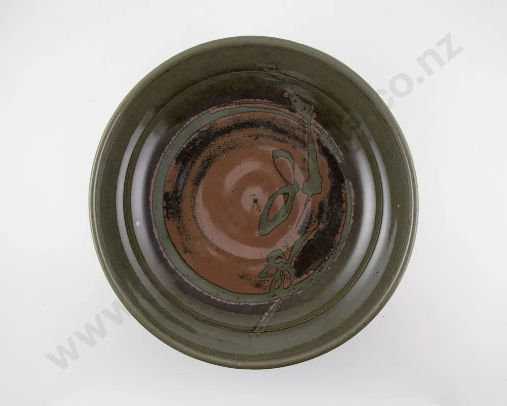 Len Castle Large Stoneware Bowl Image 1++