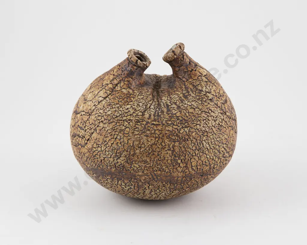 Len Castle Double Necked Orb Vase Image 1++