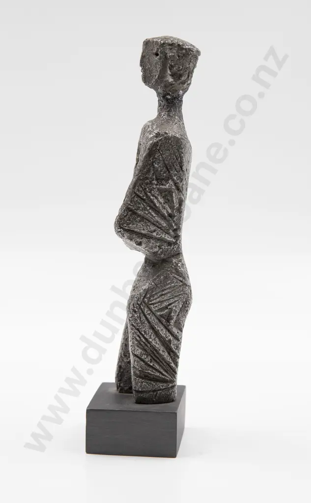 Russell Clark (1905-66) - Stylised Standing Figure Image 1++