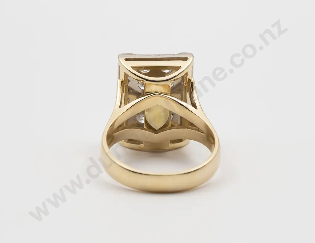 18ct 28stone Diamond Cluster Ring Image 1++