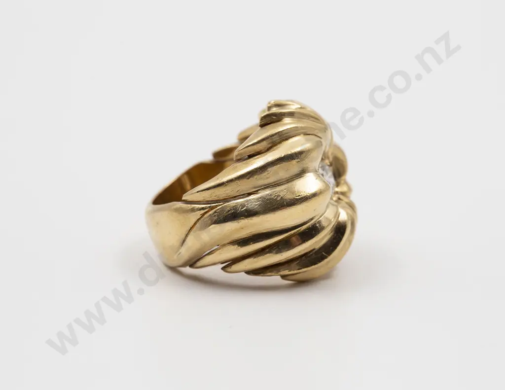 18ct Solitaire Diamond Dress Ring Image 1++