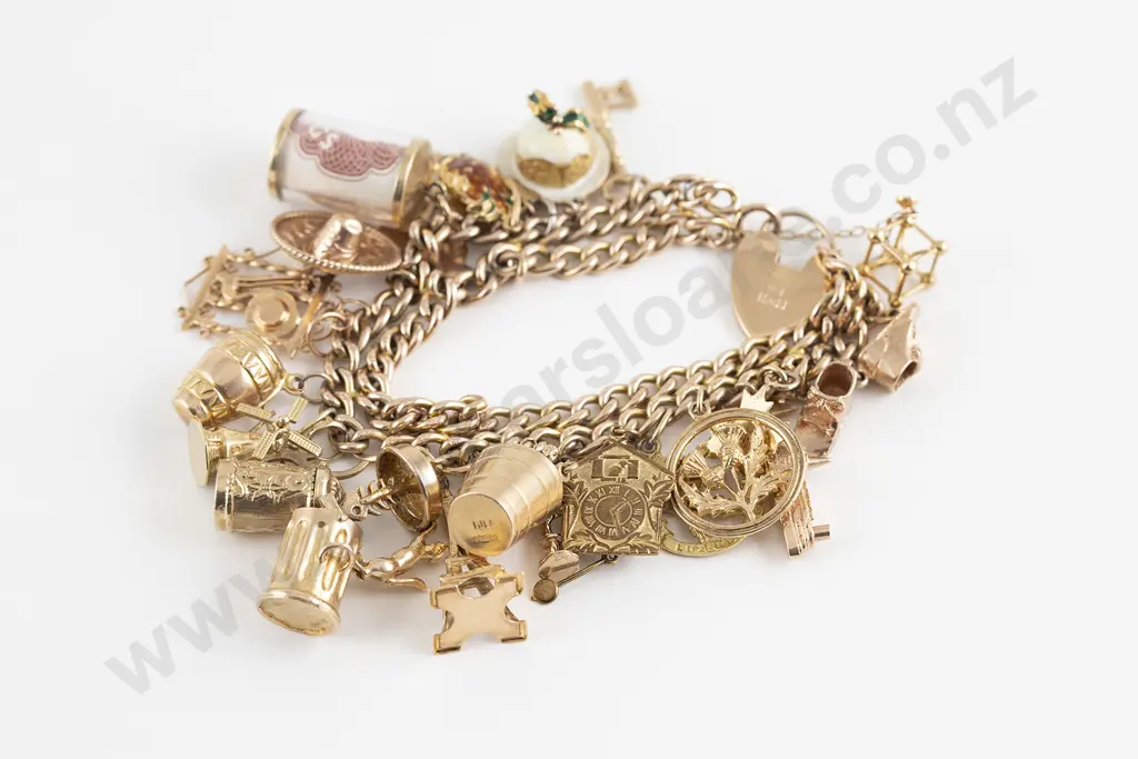 9ct Charm Bracelet Image 1++