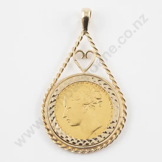 1873 Victoria Gold Sovereign