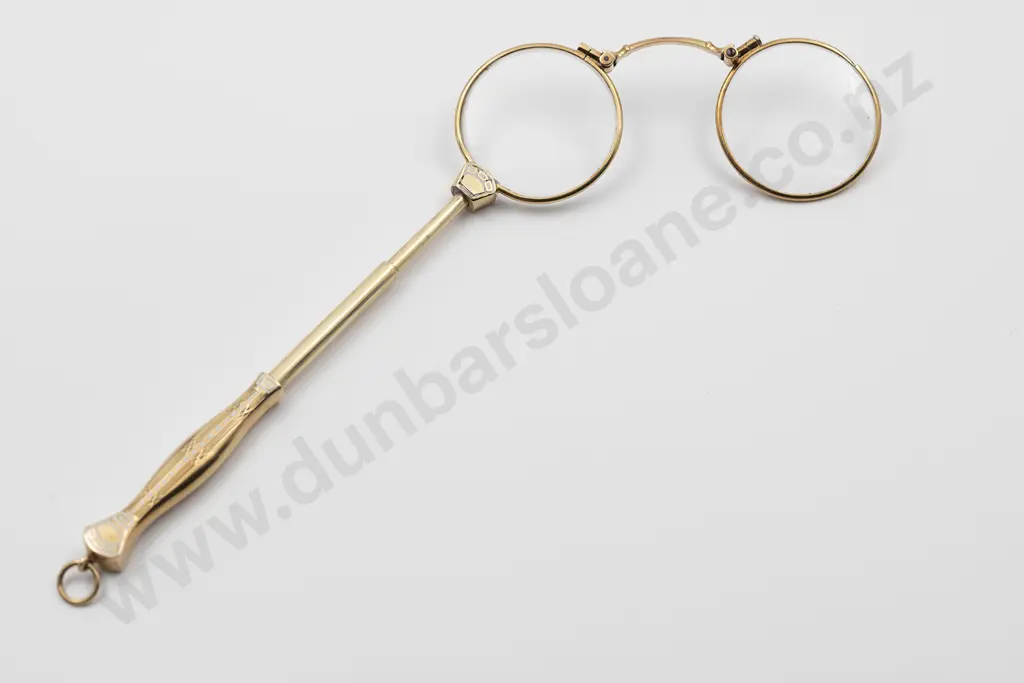 Pair 14ct Lorgnettes Image 1++