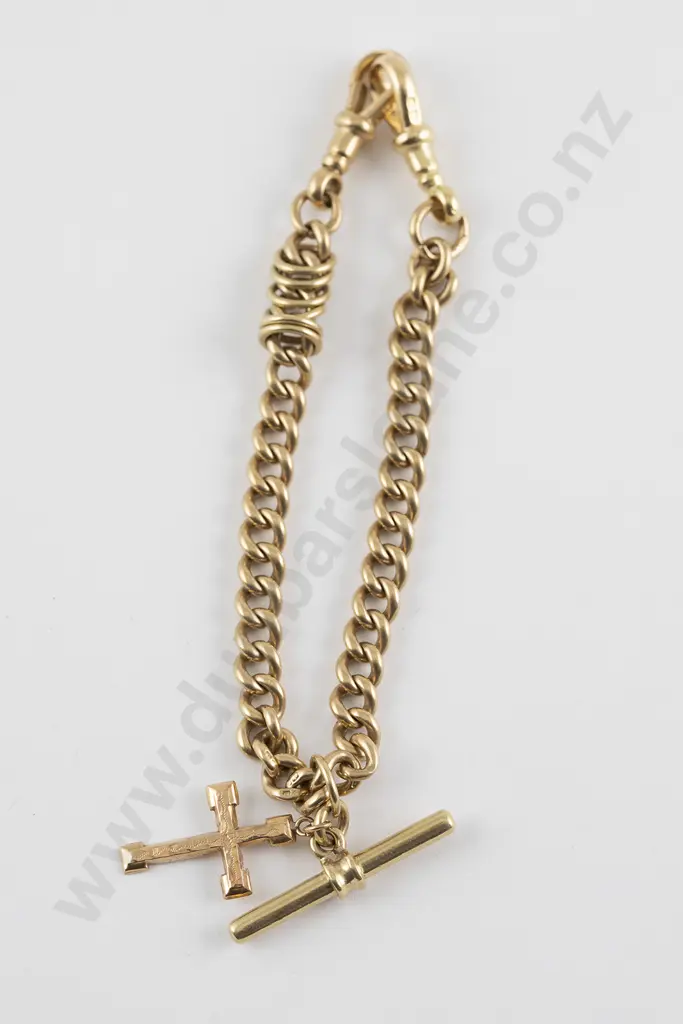 18ct Curb Link Bracelet Image 1++