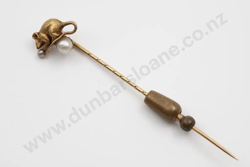 14ct Stick Pin Image 1++