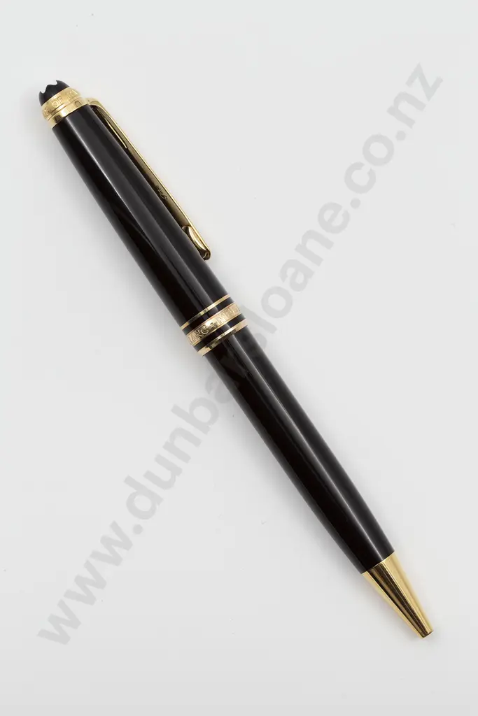 Boxed Mont Blanc 75th Anniversary Ball Point Pen Image 1++