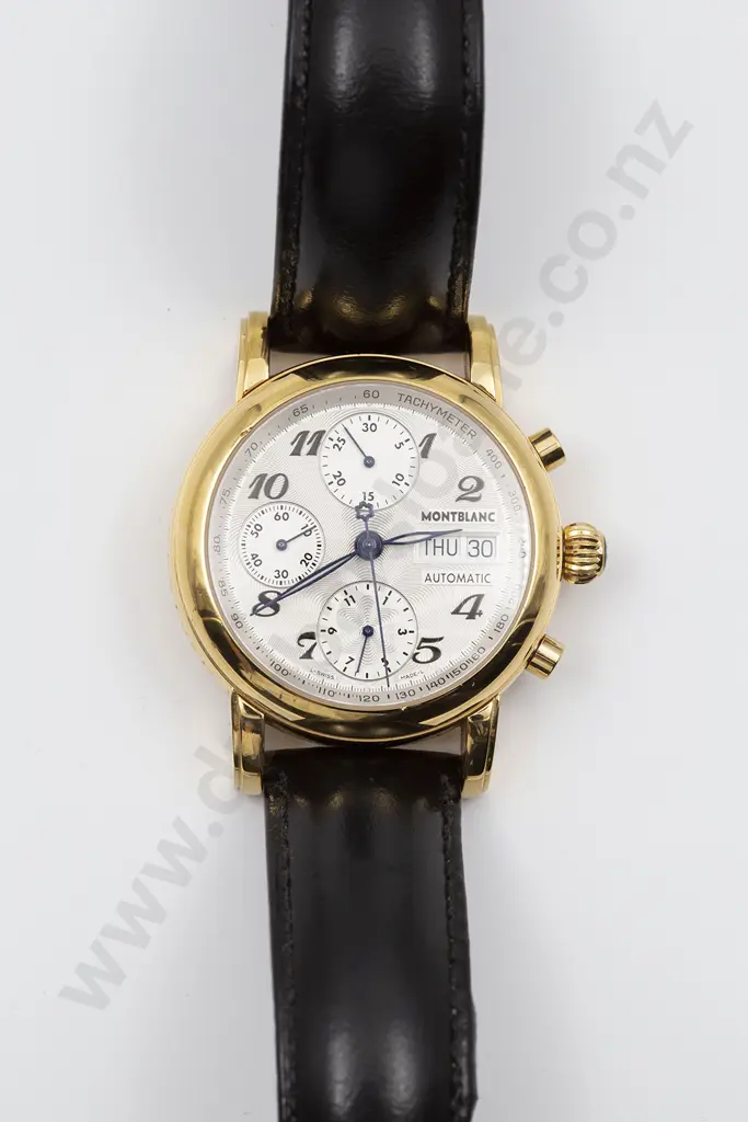 Mont Blanc Meisterstuck Automatic Gents Chronograph Wrist Watch Image 1++