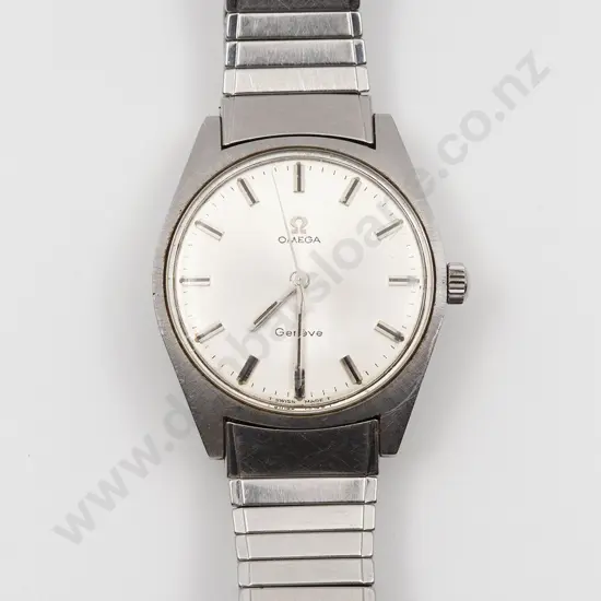 C1973 Omega Geneve Automatic Stainless Steel Gents Wrist Watch