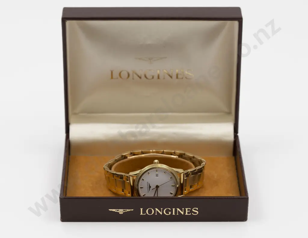 All 18ct Longines Flagship Quartz Ladies Wrist Watch Image 1++