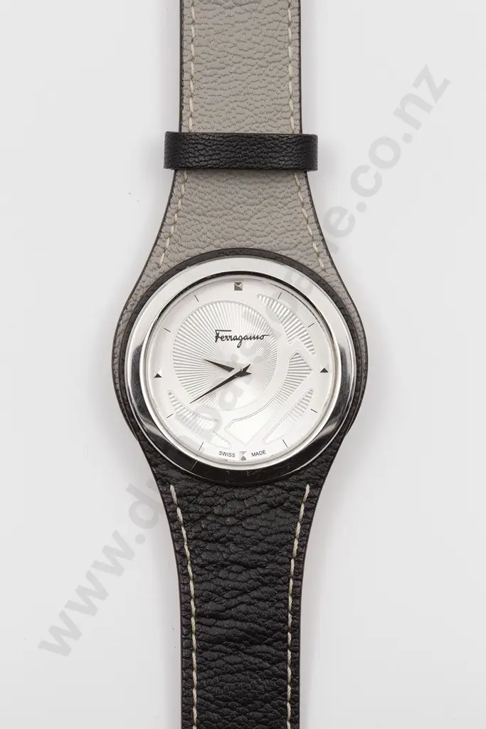 Salvatore Ferragamo Gents Swiss Quartz Wrist Watch Image 1++