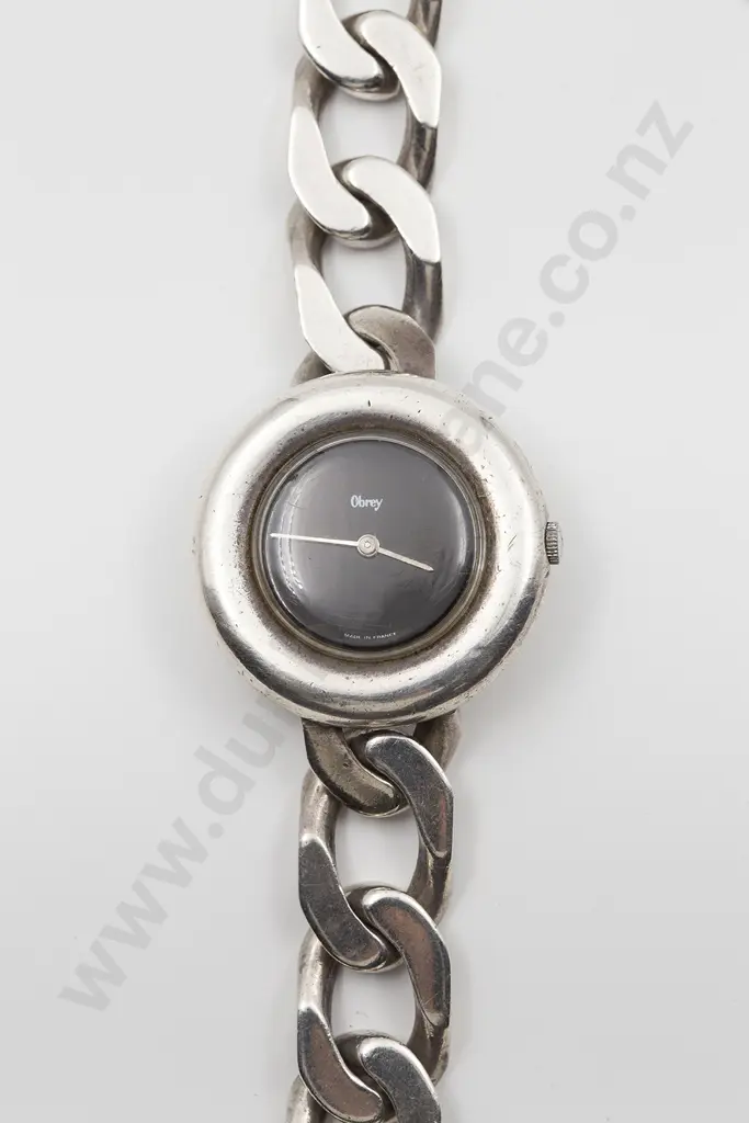 Vintage Made in France Obrey S/S Dress Watch Image 1++
