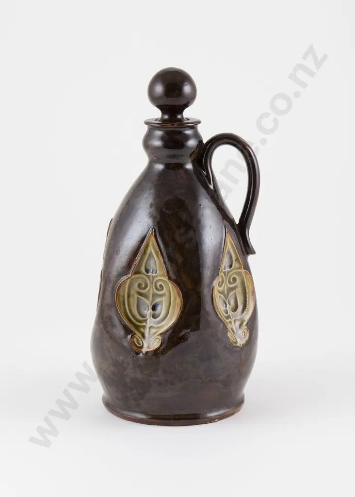 Doulton Stoneware Decanter with Original Stopper Image 1++