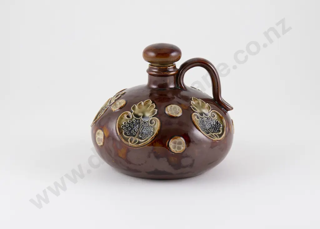 Doulton Stoneware Decanter with Original Stopper Image 1++