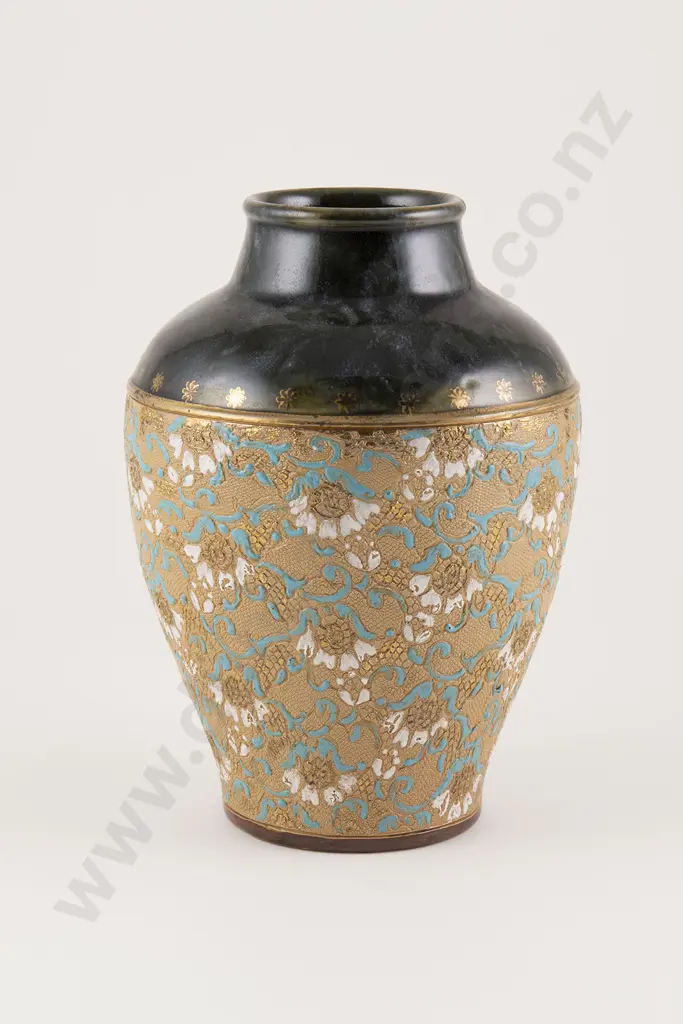 Doulton Stoneware Vase Image 1++