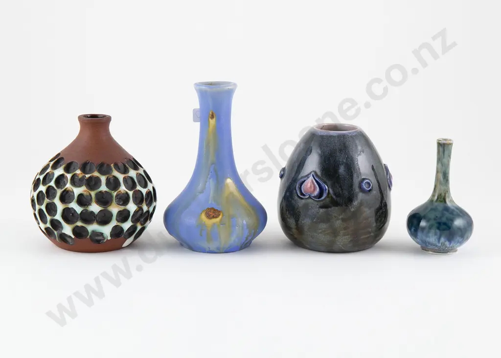 Doulton Lambeth Stoneware Posy Pot Image 1++