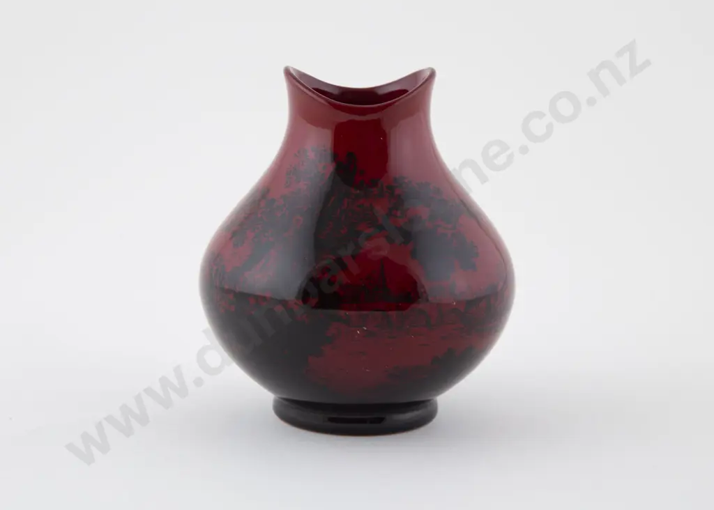 Royal Doulton Flame Spherical Posy Vase Image 1++
