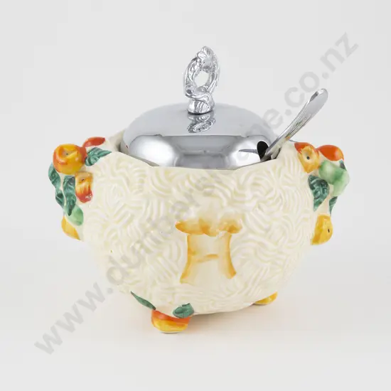 Clarice Cliff Celtic Harvest Pattern Sugar Basin