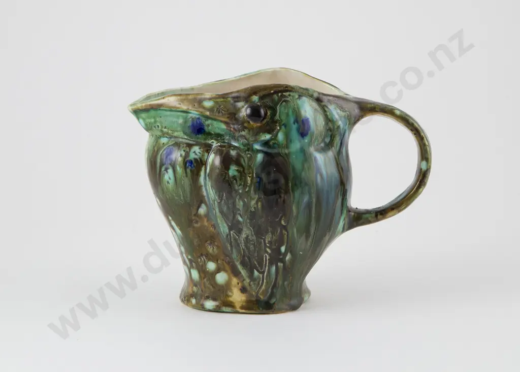 Yvonne Tibbets Pottery Kookaburra Jug Image 1++