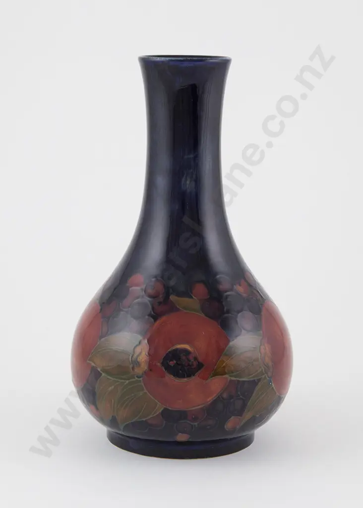 William Moorcroft Spherical Body Specimen Vase Image 1++