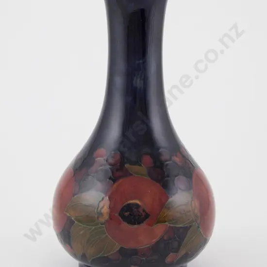 William Moorcroft Spherical Body Specimen Vase