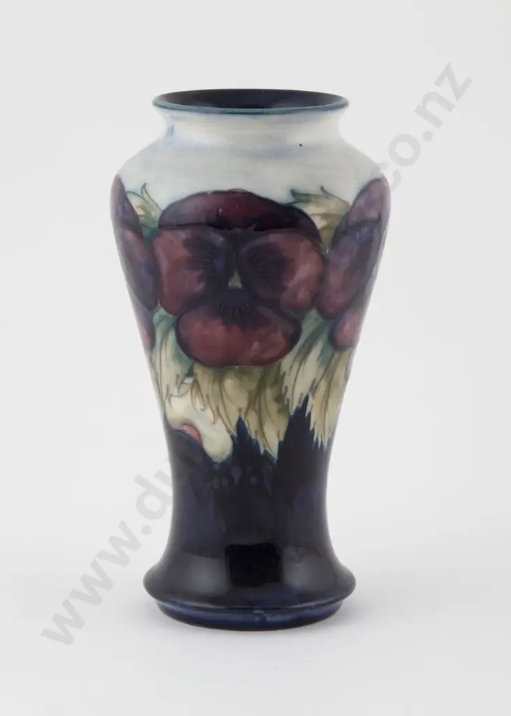 William Moorcroft Inverted Baluster Vase Image 1++