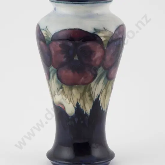 William Moorcroft Inverted Baluster Vase