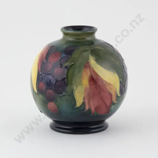 Walter Moorcroft Spherical Body Vase
