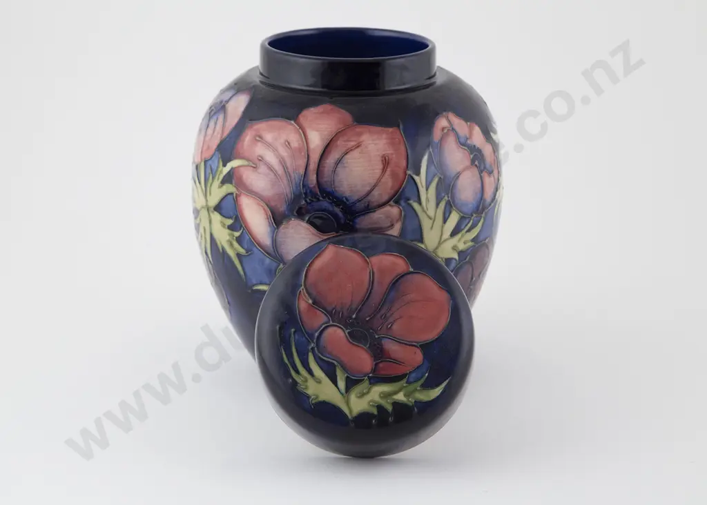 John Moorcroft Ovoid Ginger Jar and Cover Image 1++