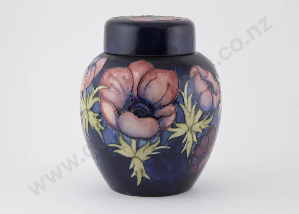 John Moorcroft Ovoid Ginger Jar and Cover Image 1++