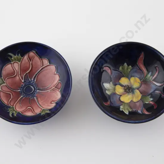 Two Walter Moorcroft Dishes