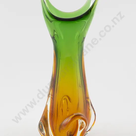 Murano Encased Glass Vase