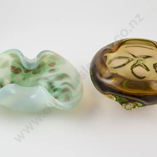 Murano Encased Glass Table Bowl