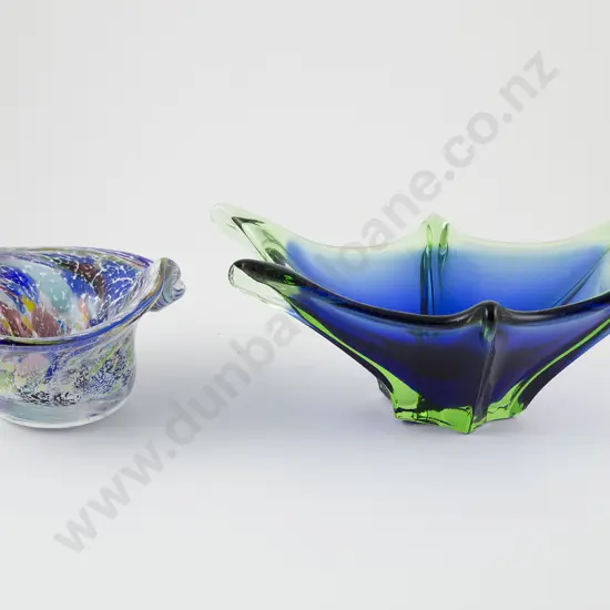 Labelled Murano Glass Bowl