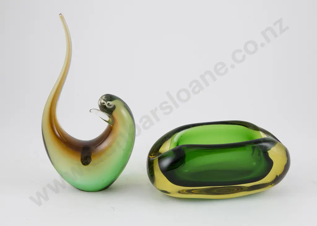 Encased Glass Bird Ornament Image 1++