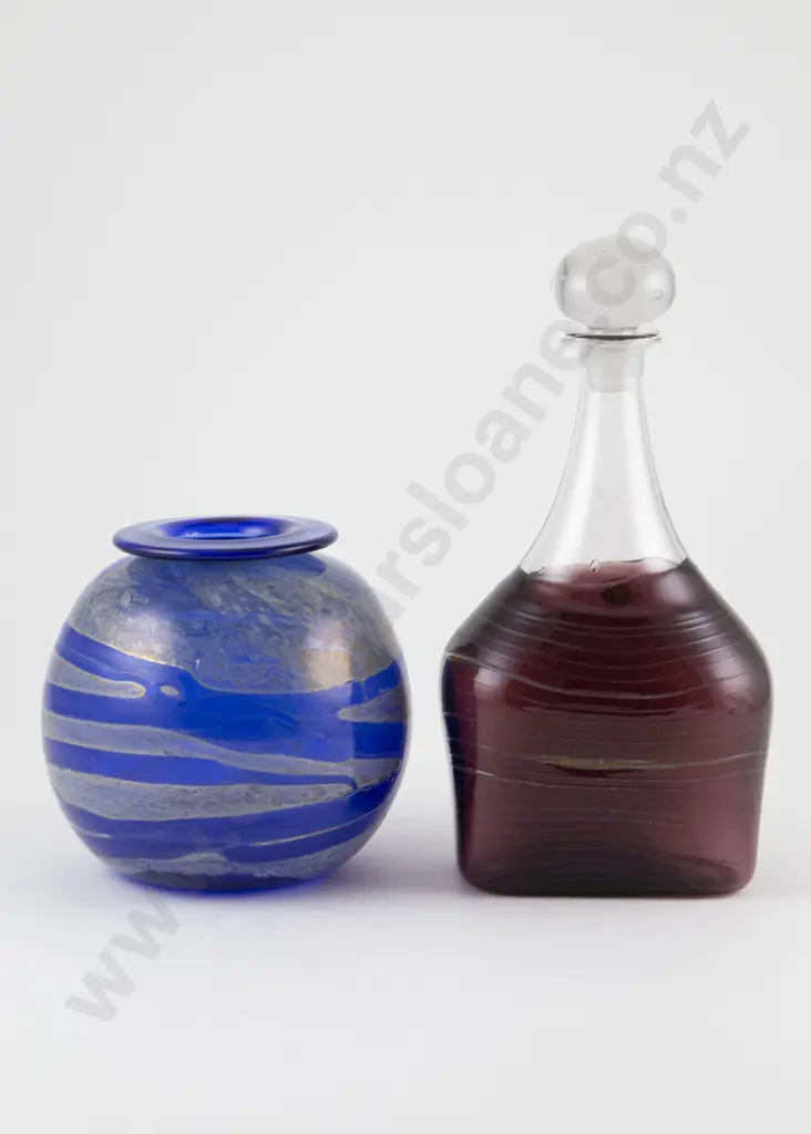 Chuck Simpson Australian Glass Decanter Image 1++