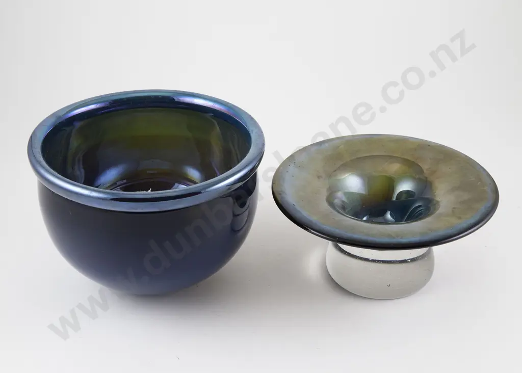 John McLeay Heavy Encased Wide Rim Vase Image 1++