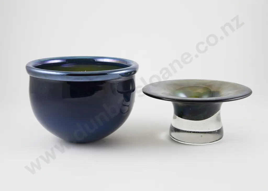 John McLeay Heavy Encased Wide Rim Vase Image 1++